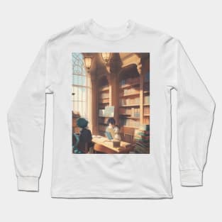 in the Library Long Sleeve T-Shirt
